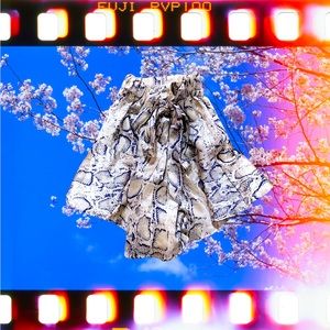 Altar’d State Paperbag Silky Snakeskin Shorts 🔮